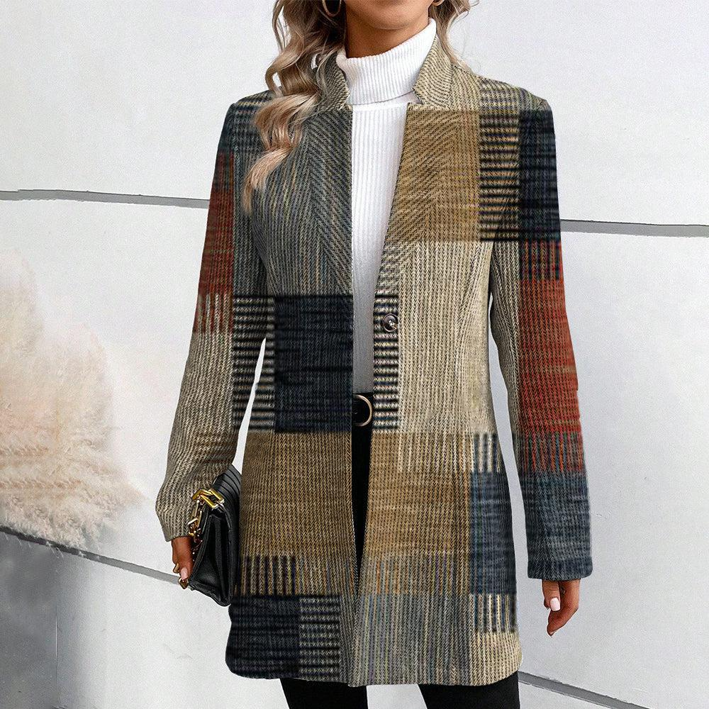The Amelia™ | Stylish Blazer with Pattern