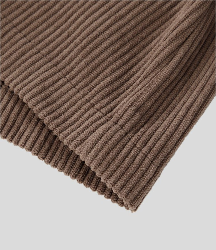 Performance Mini Skirt - Corduroy Fabric with Hidden Shorts and Zip