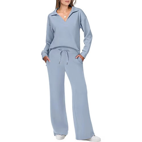 Cozy Chic™ : Women's 2-Piece Long-Sleeve Sweat Sets