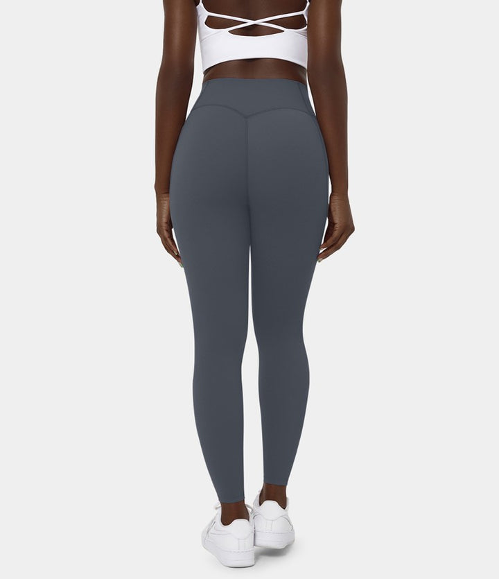 UltraSculpt™ - High Waisted Leggings - Tummy Control and Side Pockets for Workout