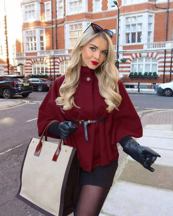 Lorien coat with tight waistband