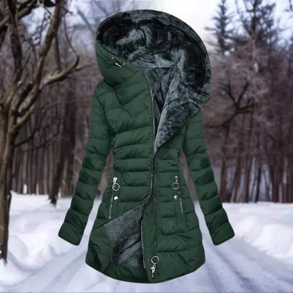 ESMEE | ELEGANT PLUSH COAT FOR WOMEN