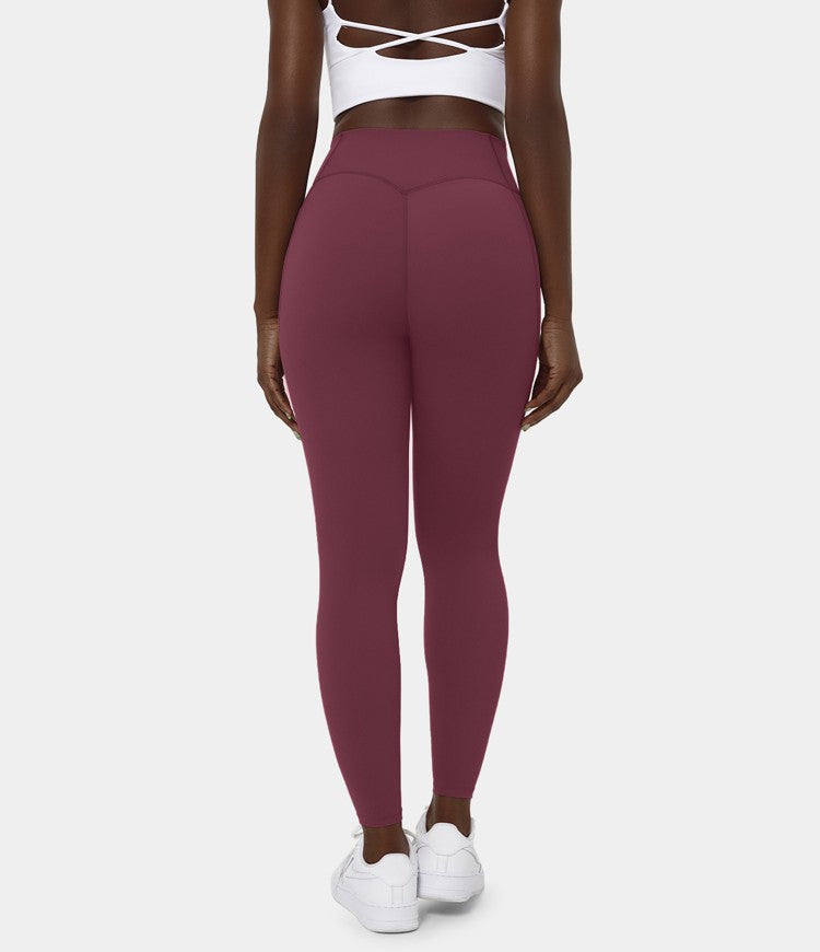 UltraSculpt™ - High Waisted Leggings - Tummy Control and Side Pockets for Workout