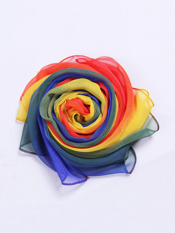 Rainbow scarf