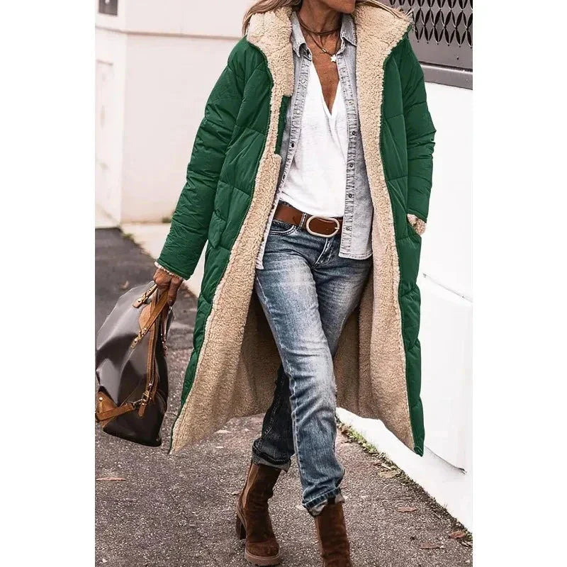 Rosie™ | Chic Reversible Winter Jacket