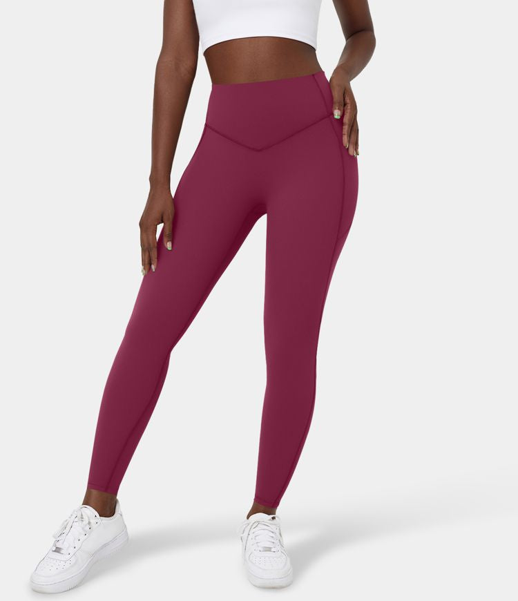 UltraSculpt™ - High Waisted Leggings - Tummy Control and Side Pockets for Workout