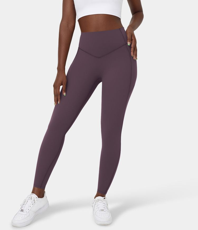 UltraSculpt™ - High Waisted Leggings - Tummy Control and Side Pockets for Workout