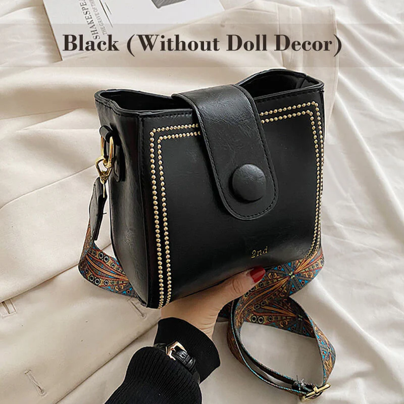 The Camden™ | Vintage Fashion Bag with Adjustable Wider Shoulder Strap