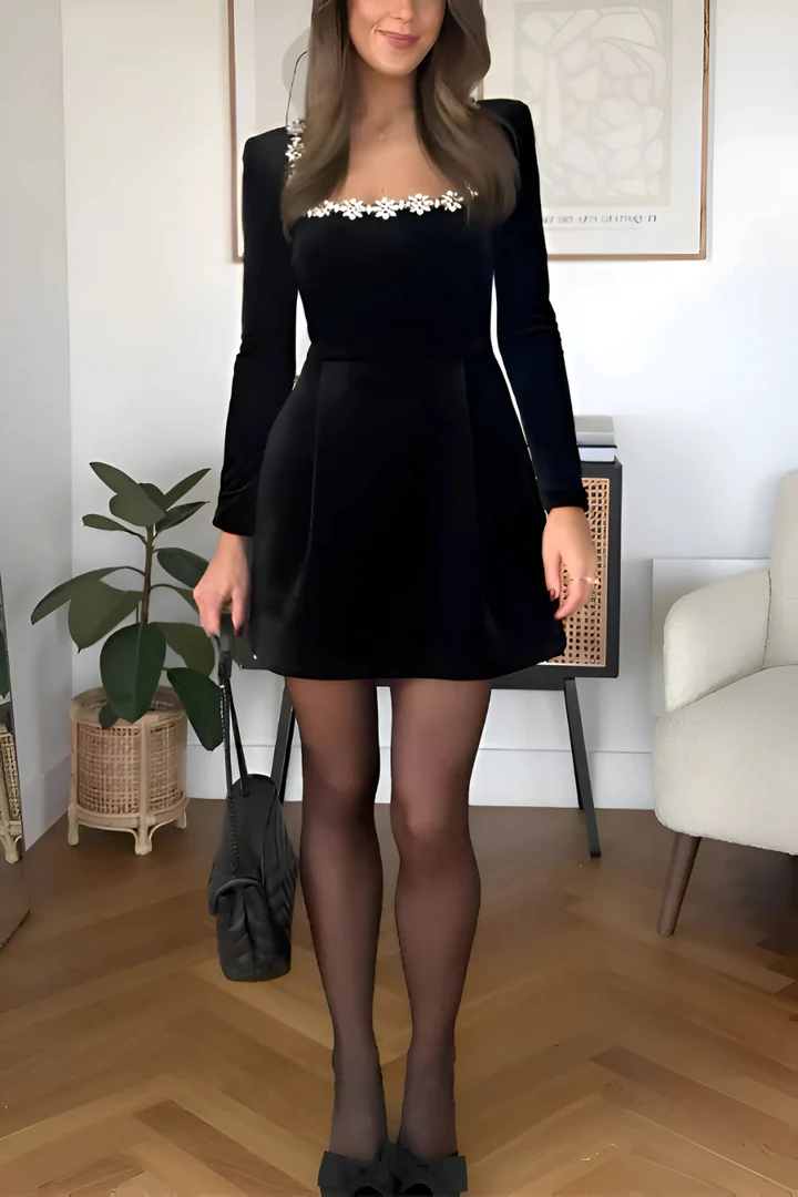 The Isabella™ | Elegant Flair Dress