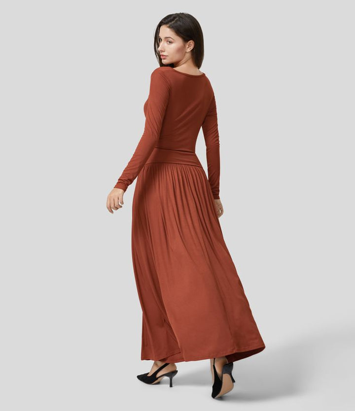 Women's Long Sleeve Maxi Skirt Fall