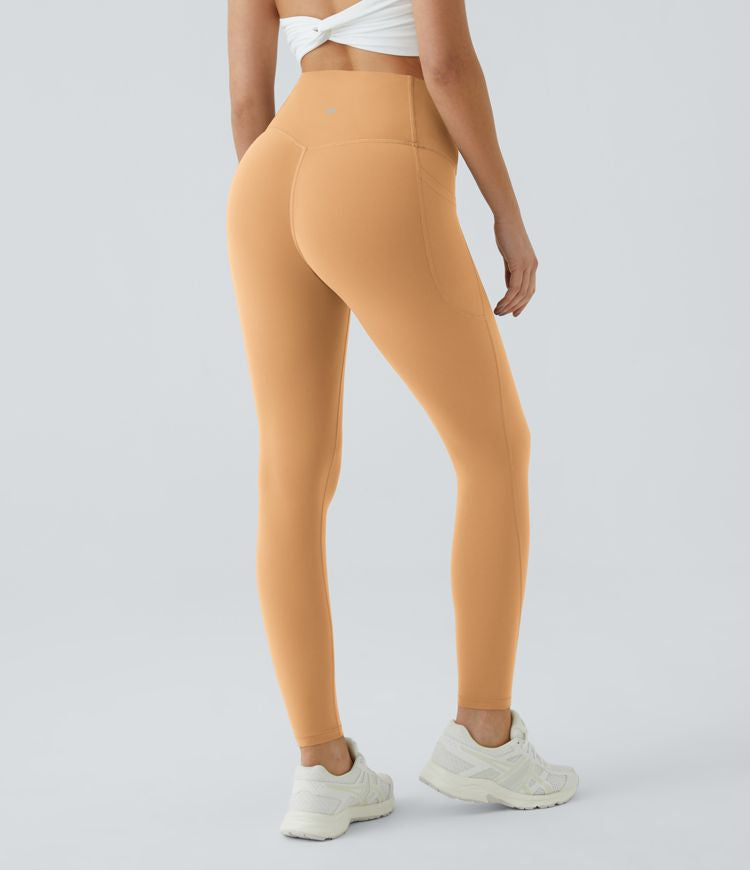 UltraSculpt™ - High Waisted Leggings - Tummy Control and Side Pockets for Workout
