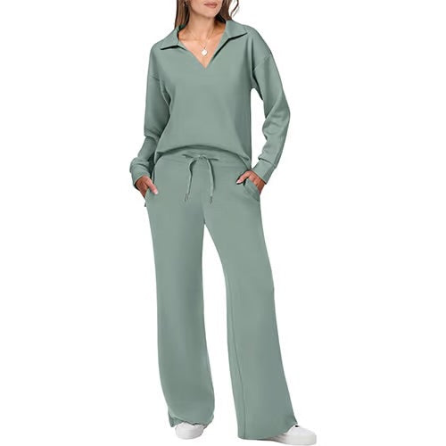 Cozy Chic™ : Women's 2-Piece Long-Sleeve Sweat Sets