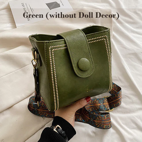 The Camden™ | Vintage Fashion Bag with Adjustable Wider Shoulder Strap