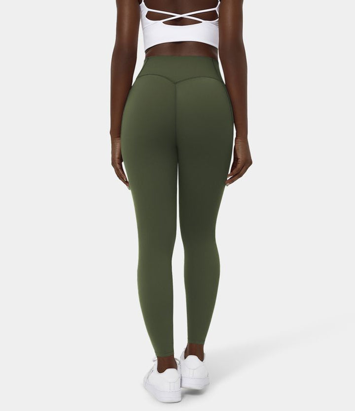 UltraSculpt™ - High Waisted Leggings - Tummy Control and Side Pockets for Workout