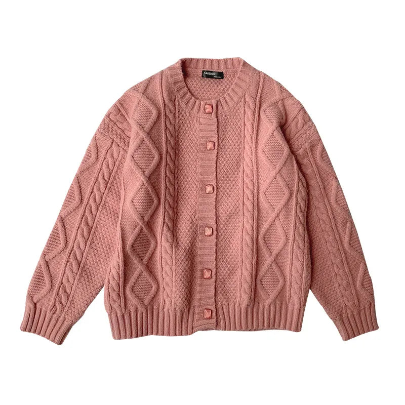 Gentle knitted cardigan