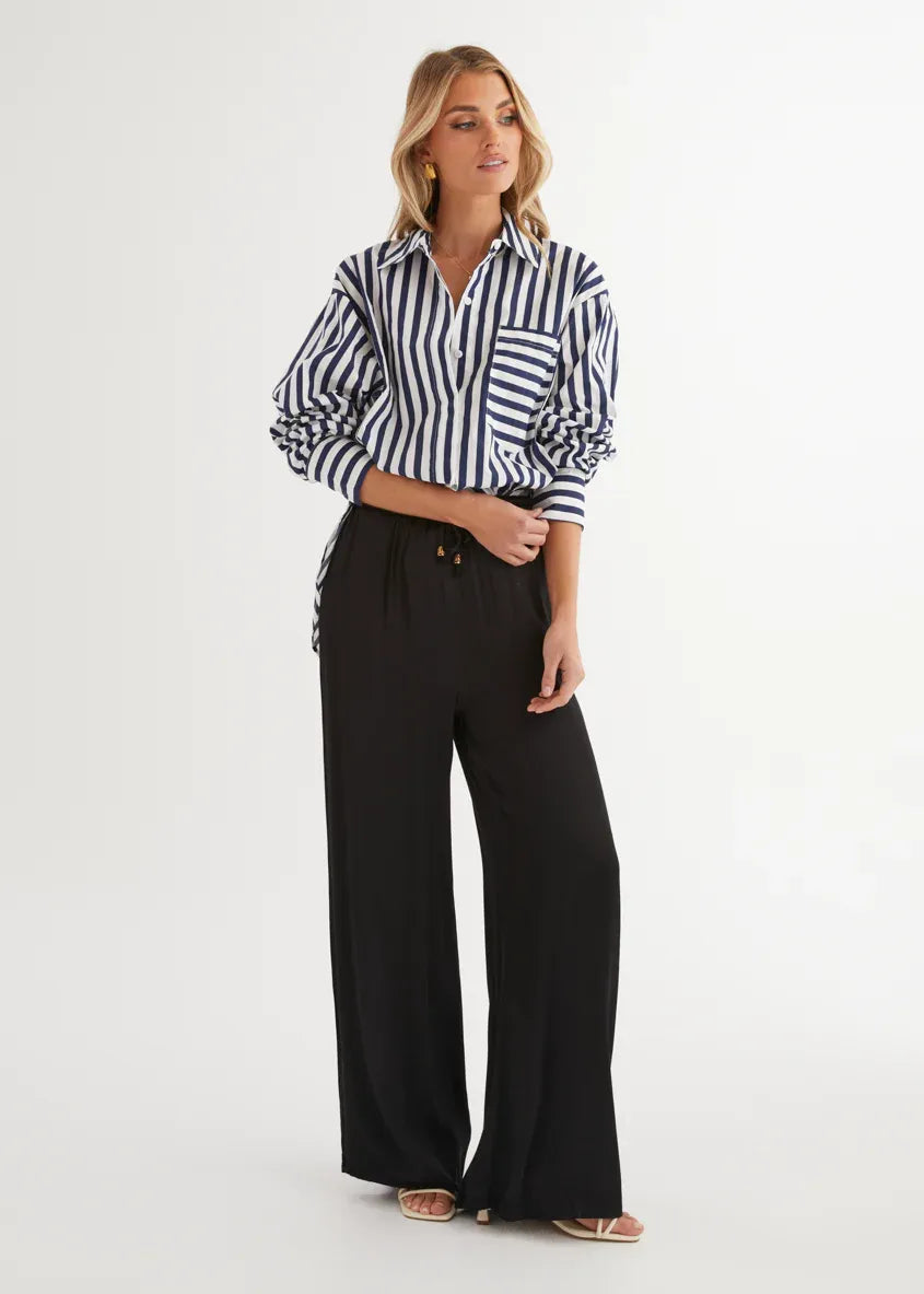 LOLA Shirt - Pink Stripe
