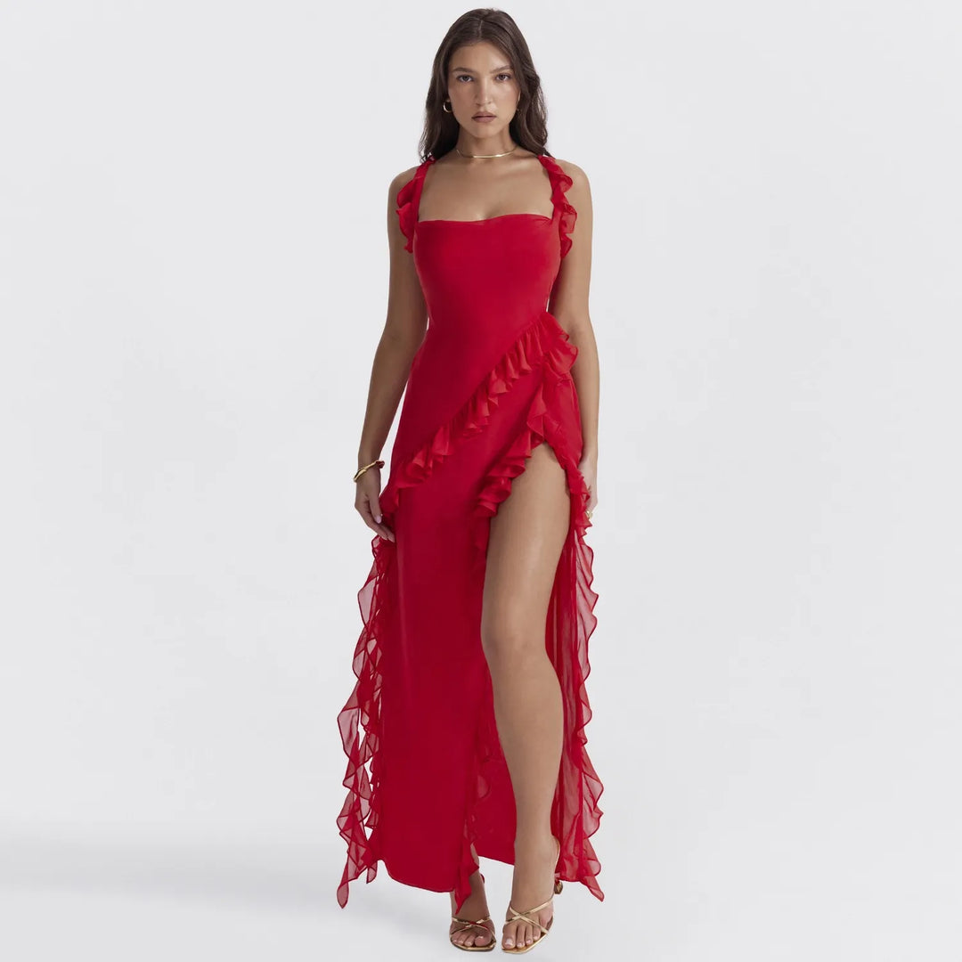 split skirt dress for cross-border