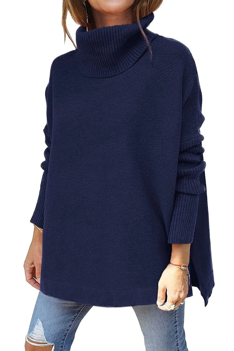 Kensington | Oversized Wool Turtleneck Sweater