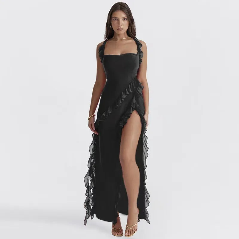 split skirt dress for cross-border