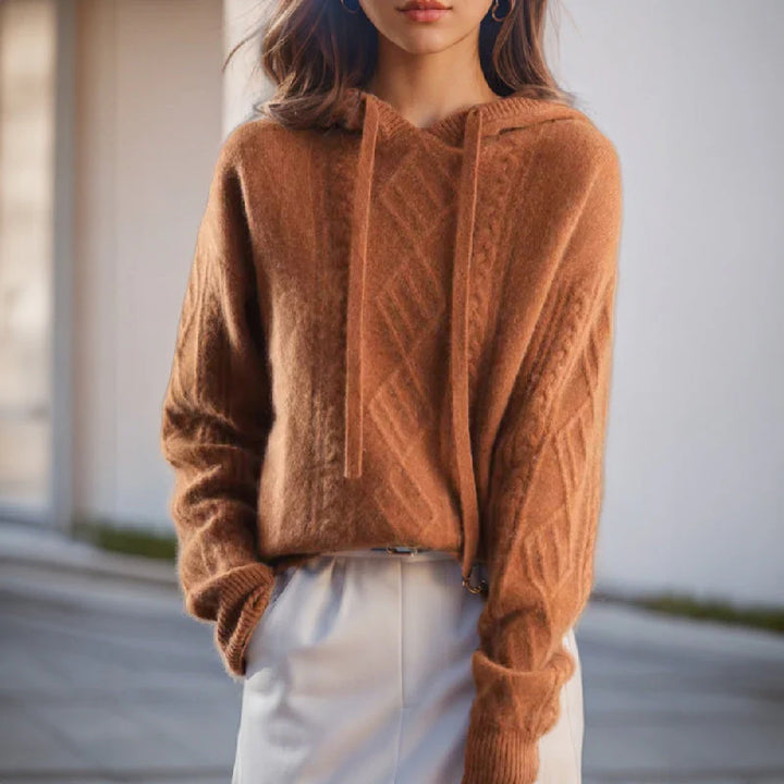 Vivian Prescott Douillet Hooded Pullover