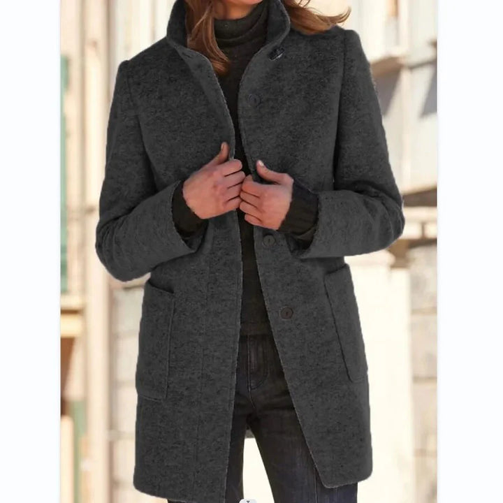 DORIA Coat With Button Closure For Women