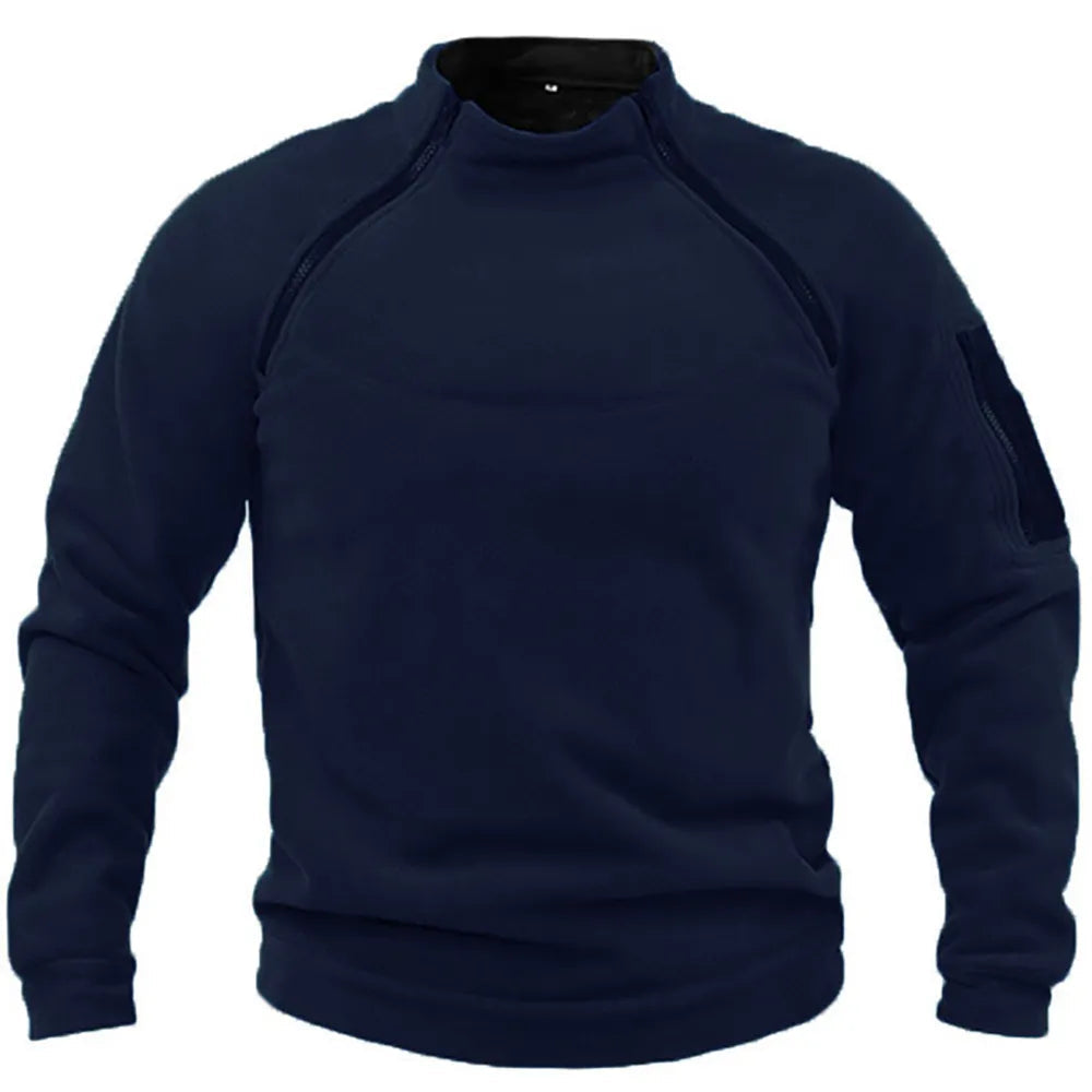VICTOR - TACTICAL MILITARY ZIPPER SWEATSHIRT FOR MEN