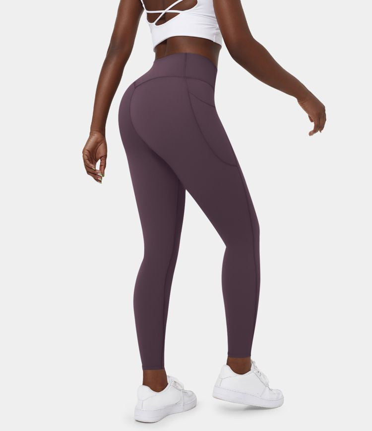 UltraSculpt™ - High Waisted Leggings - Tummy Control and Side Pockets for Workout