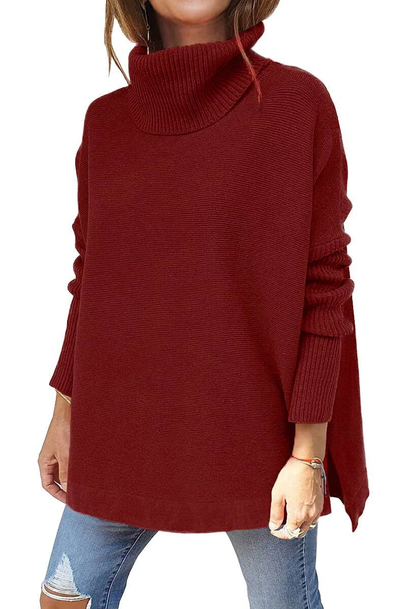 Kensington | Oversized Wool Turtleneck Sweater