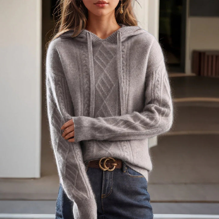 Vivian Prescott Douillet Hooded Pullover