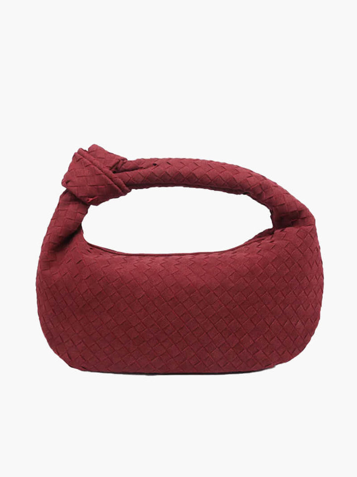 Medium Leather Woven Bag