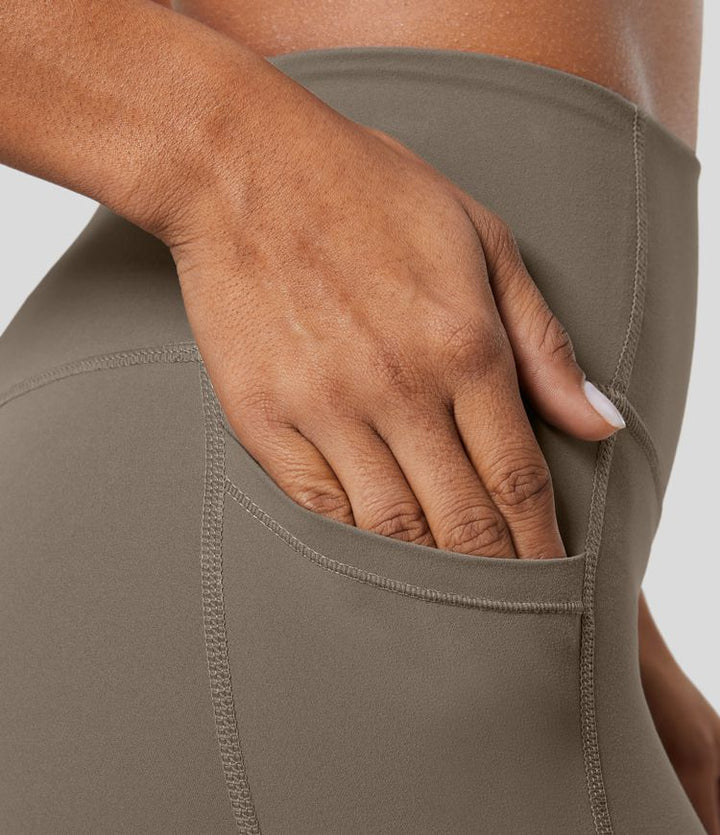 UltraSculpt™ - High Waisted Leggings - Tummy Control and Side Pockets for Workout