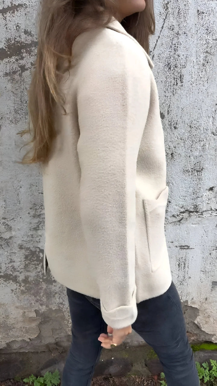 SUTTON | STYLISH LAPEL ZIPPER JACKET