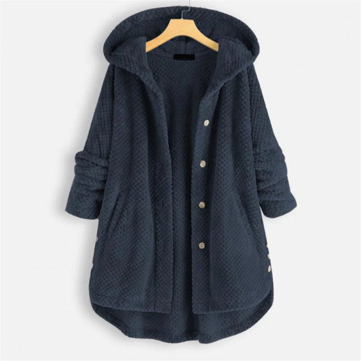 Dana™ | Ribbed Hooded Coat
