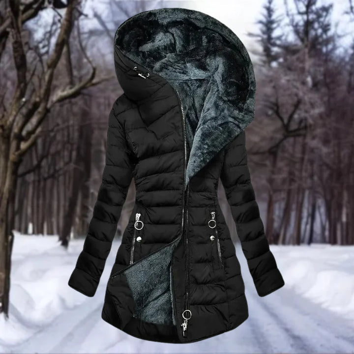 ESMEE | ELEGANT PLUSH COAT FOR WOMEN
