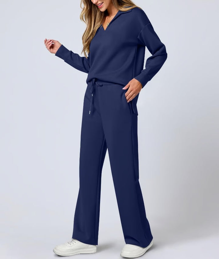 Cozy Chic™ : Women's 2-Piece Long-Sleeve Sweat Sets