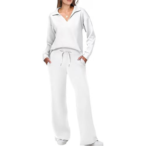 Cozy Chic™ : Women's 2-Piece Long-Sleeve Sweat Sets