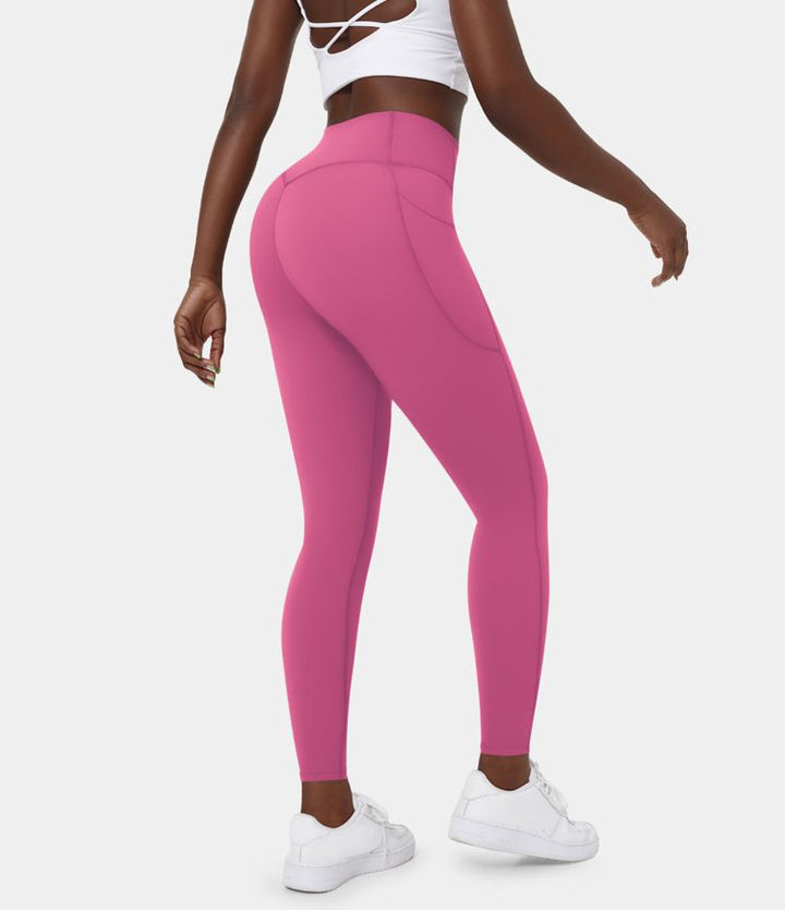 UltraSculpt™ - High Waisted Leggings - Tummy Control and Side Pockets for Workout