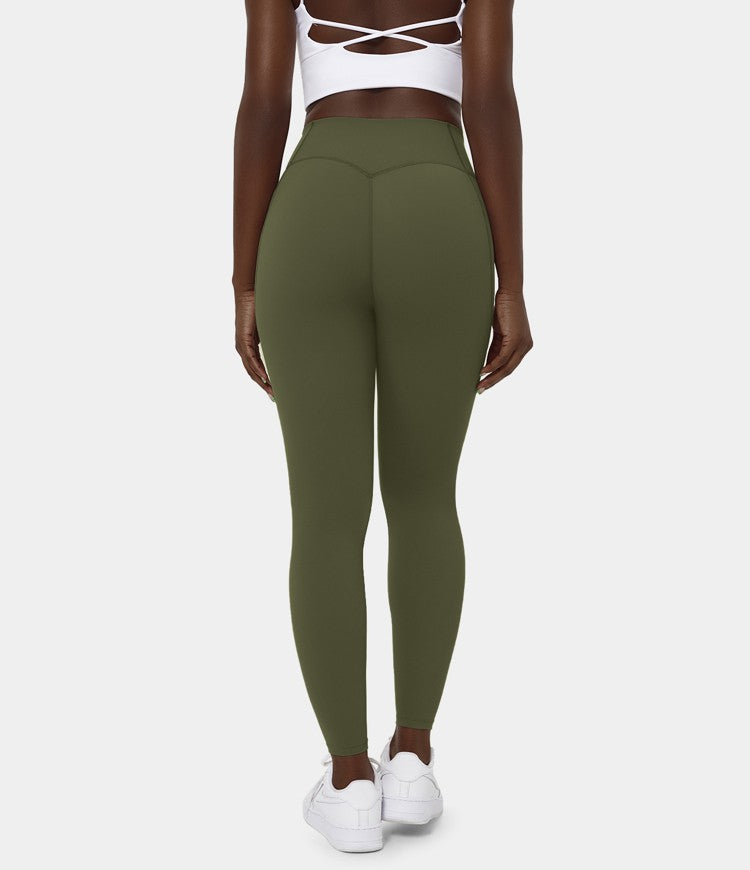 UltraSculpt™ - High Waisted Leggings - Tummy Control and Side Pockets for Workout