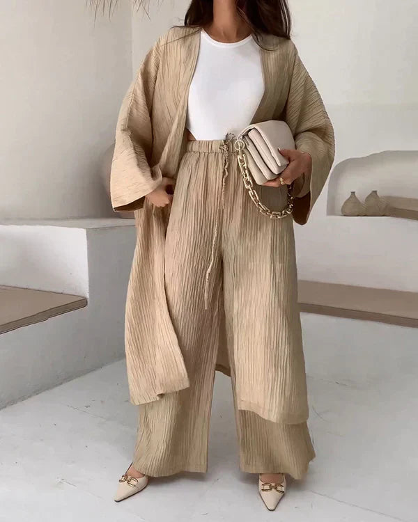Ramona™ - Relaxed Cardigan and Pants Set
