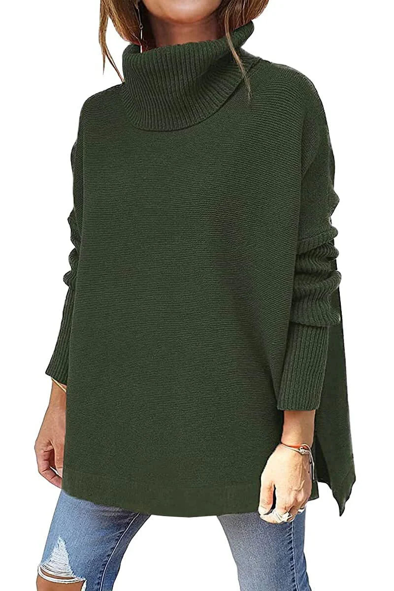 Kensington | Oversized Wool Turtleneck Sweater