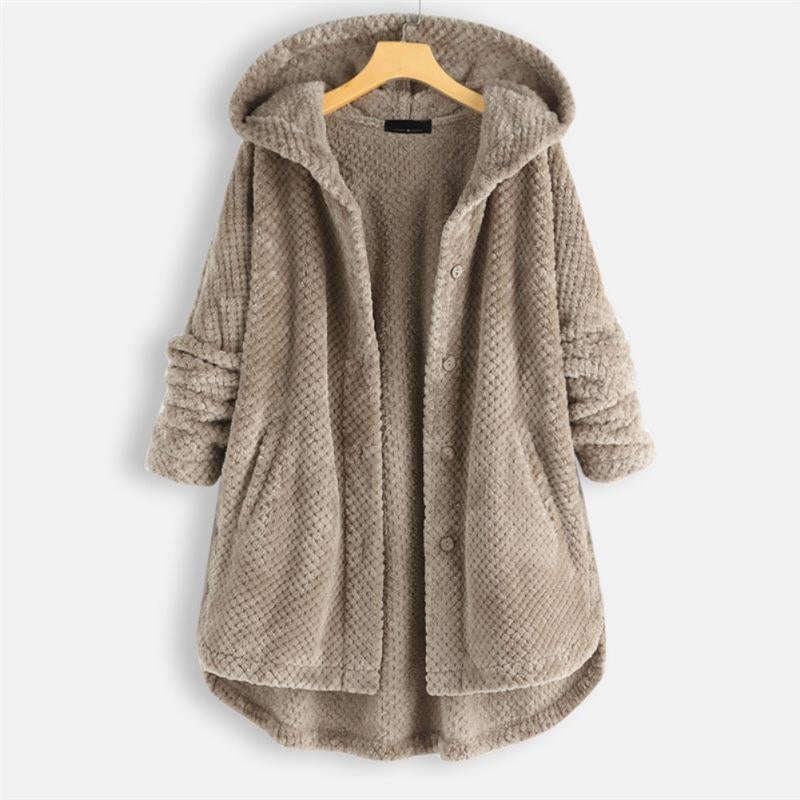 Dana™ | Ribbed Hooded Coat