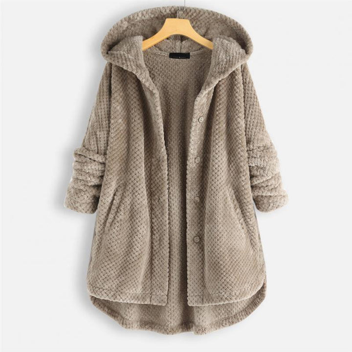 Dana™ | Ribbed Hooded Coat
