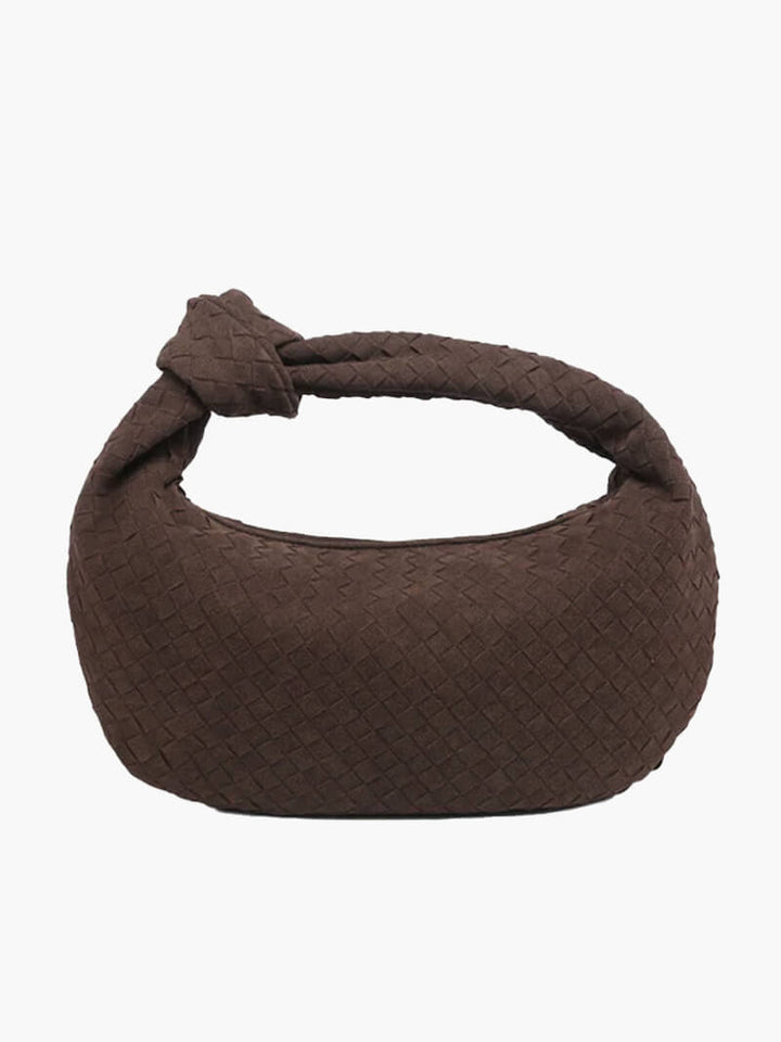 Medium Leather Woven Bag