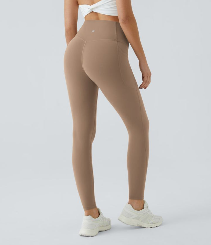 UltraSculpt™ - High Waisted Leggings - Tummy Control and Side Pockets for Workout