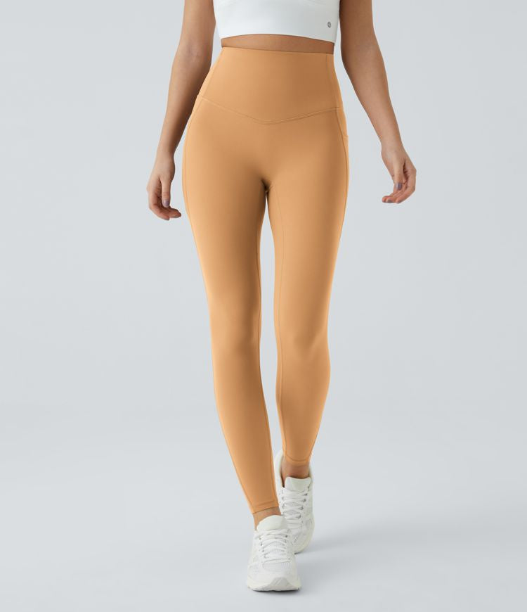 UltraSculpt™ - High Waisted Leggings - Tummy Control and Side Pockets for Workout