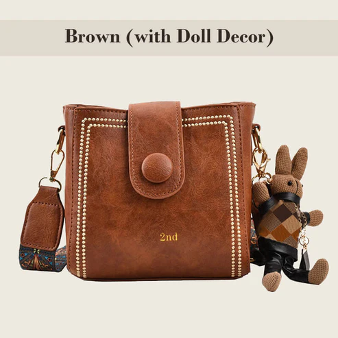 The Camden™ | Vintage Fashion Bag with Adjustable Wider Shoulder Strap