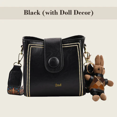 The Camden™ | Vintage Fashion Bag with Adjustable Wider Shoulder Strap