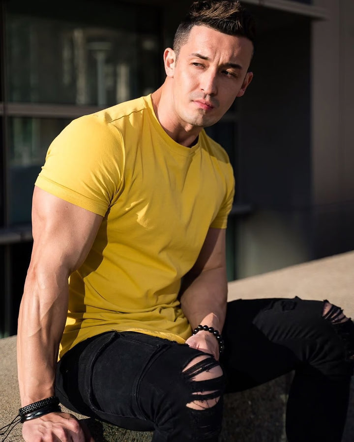 Men's Ultimate Comfort Tee™ -  Soft, Breathable, and Tailored for Every Activity