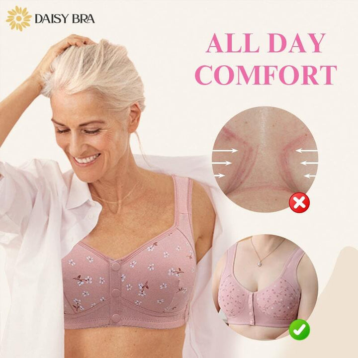 Daisy Bra ™ - Comfortable & Convenient Front Button Bra