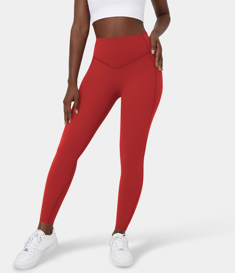 UltraSculpt™ - High Waisted Leggings - Tummy Control and Side Pockets for Workout